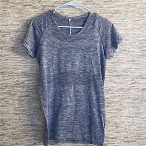 Lululemon Swiftly Tech Grey Short Sleeve